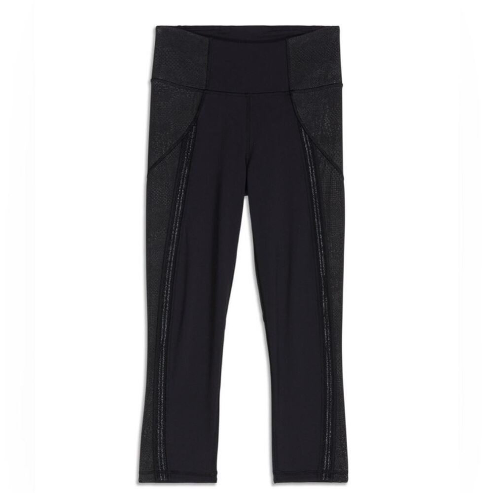 EUC Lululemon‎ Size 8 Black High-Waisted Leggings